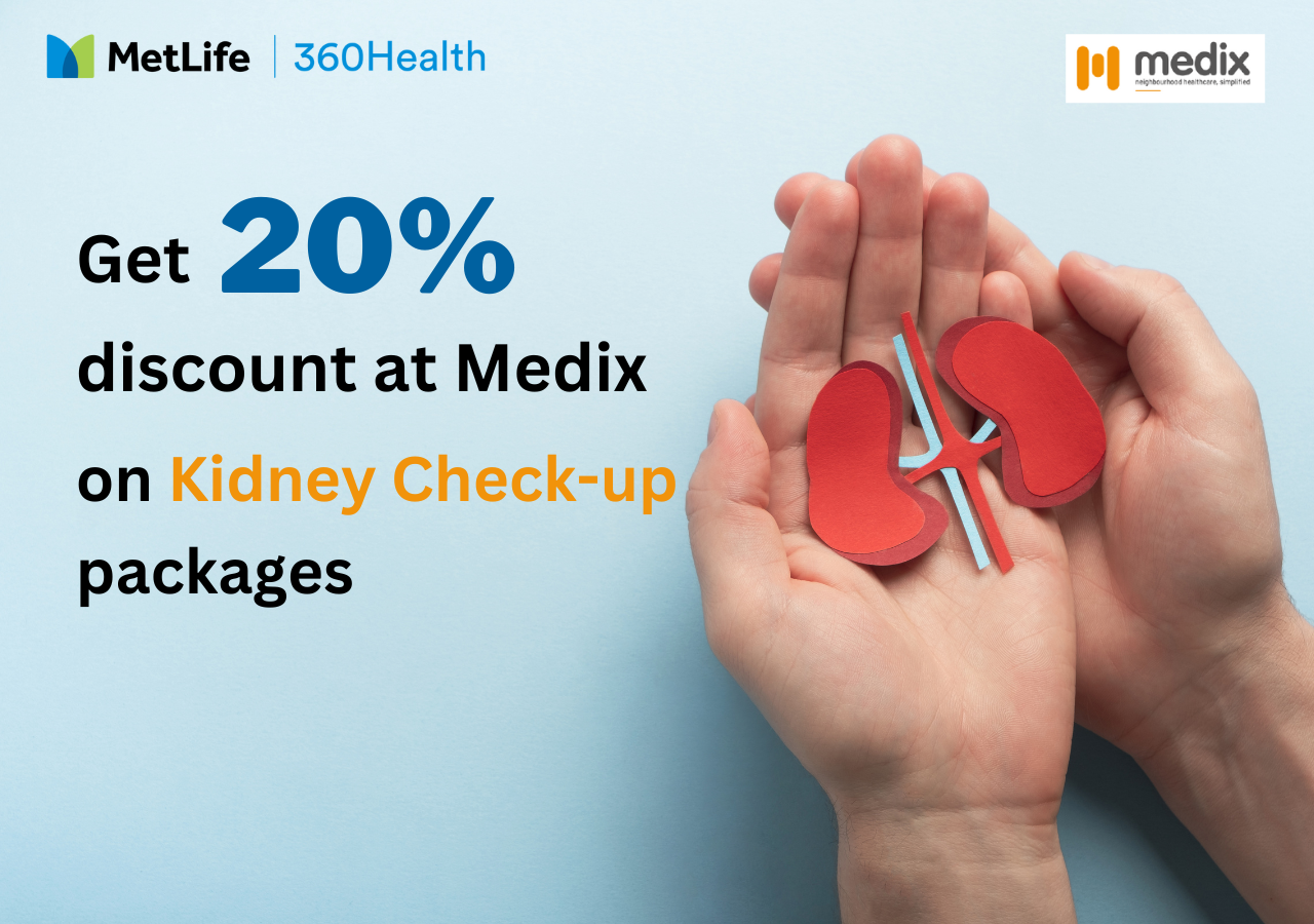 Medix & MetLife 360Health Kidney Check-up Package